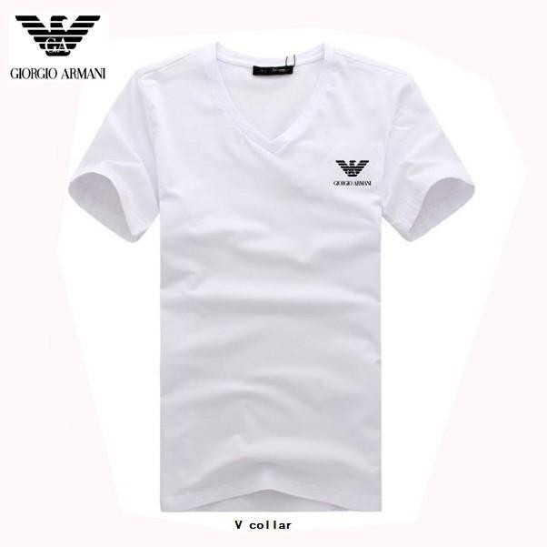 Armani V-neck T-shirts men-A1607V